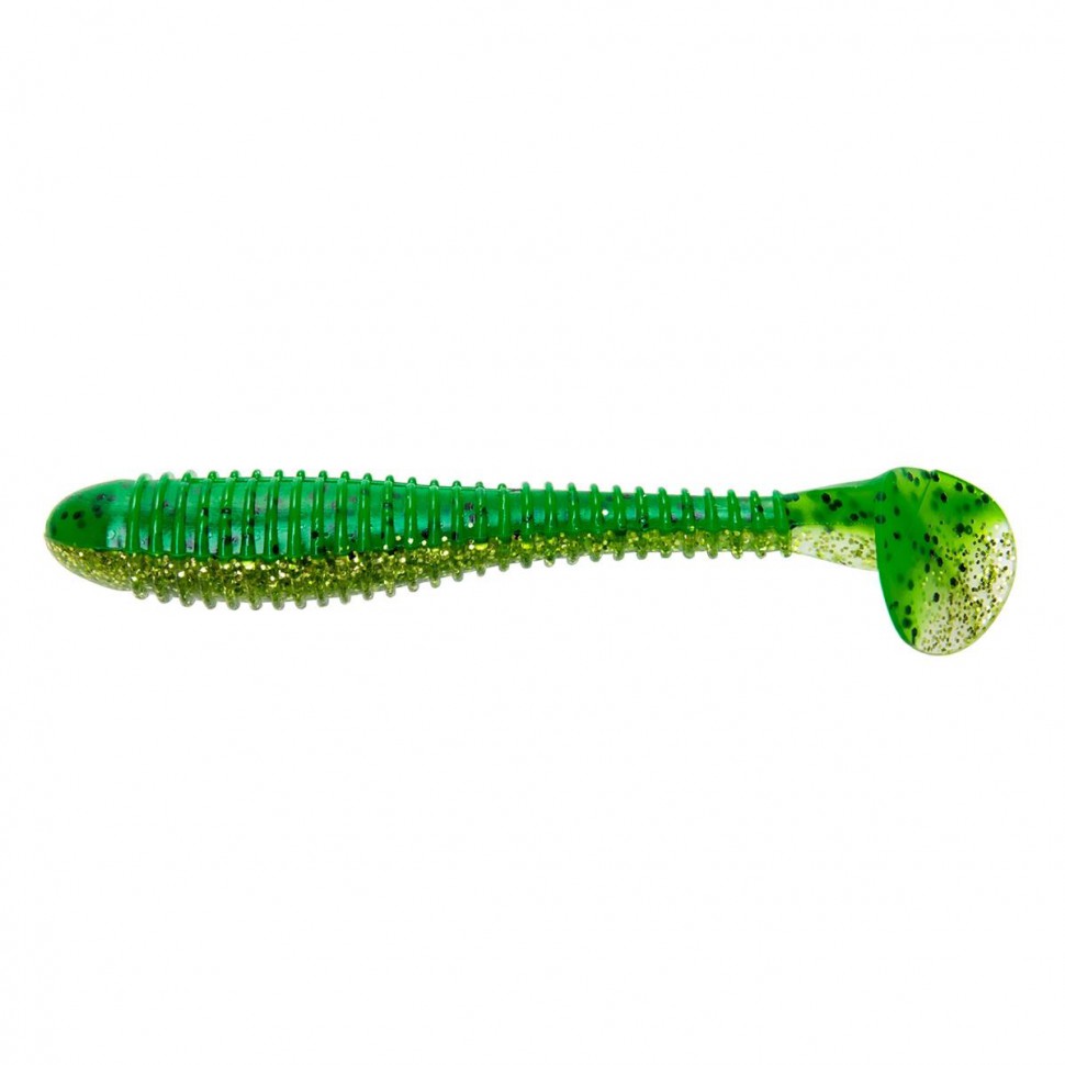 Виброхвост Helios Catcher 2,75"/7 см, цвет Green Peas 7 шт HS-1-051 , 